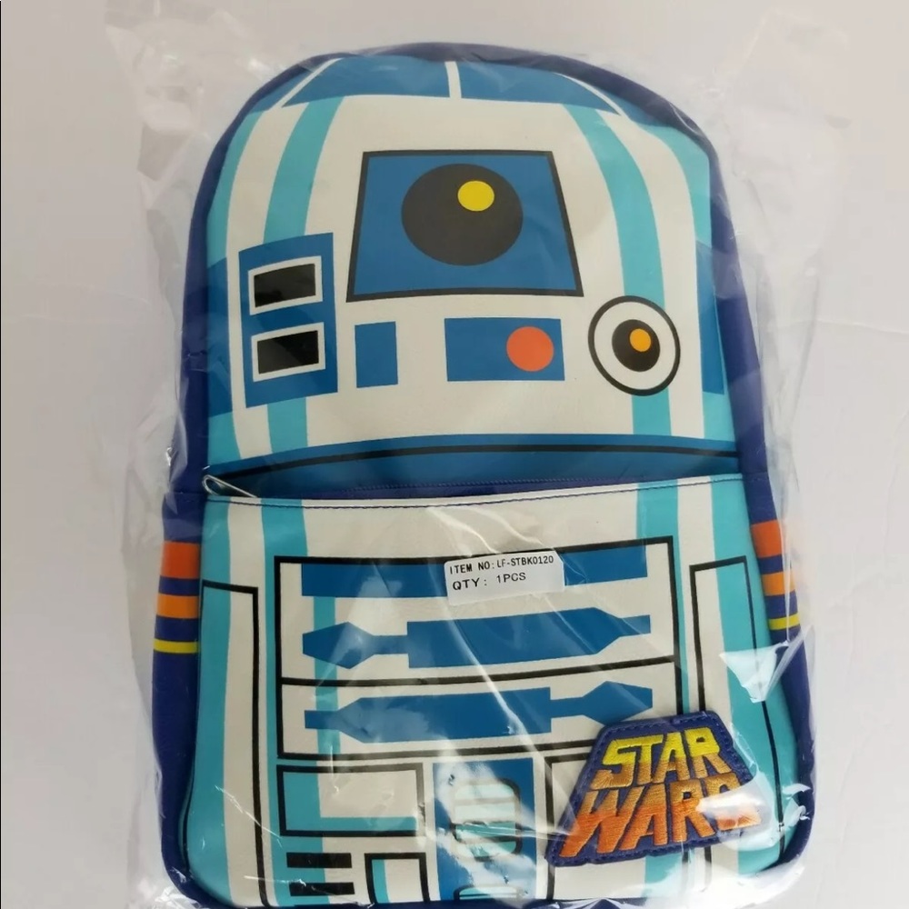 Star Wars R2D2 Patch Backpack. New with tags. - Picture 2 of 8